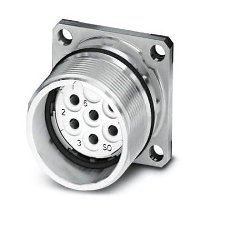 Phoenix Contact Circular Connector, 7 Contacts, Front, M23 Connector, Socket, Male, IP67, CA Series