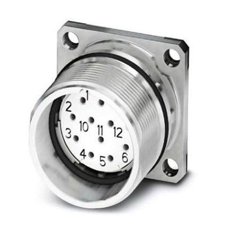 Phoenix Contact Circular Connector, 17 Contacts, Front, M23 Connector, Socket, Female, IP67, CA Series