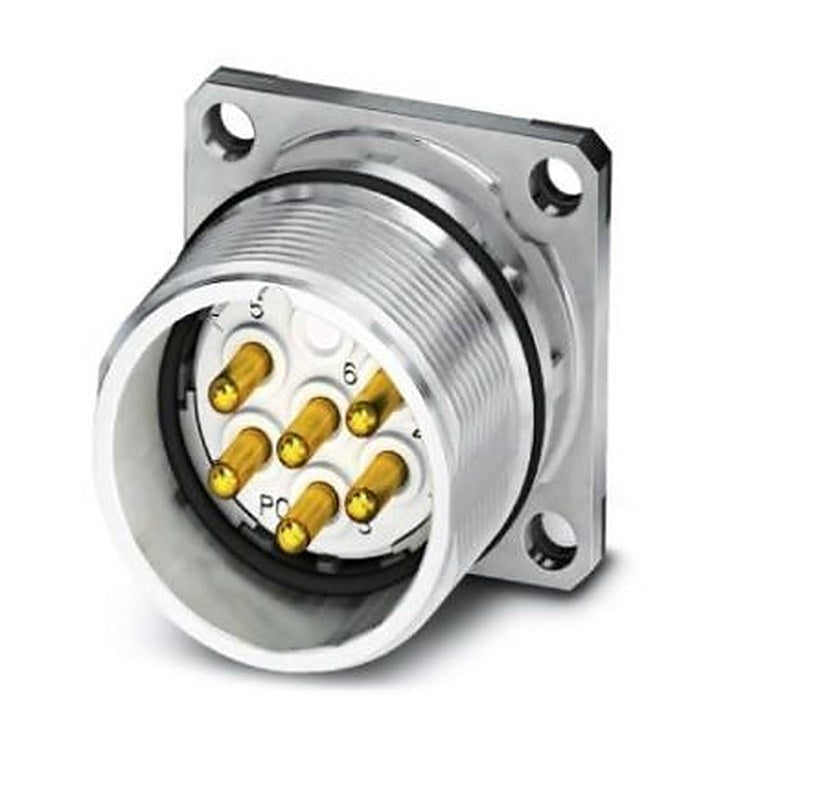 Phoenix Contact Circular Connector, 9 Contacts, Front, M23 Connector, Plug, Male, IP67, CA Series