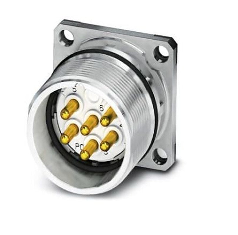 Phoenix Contact Circular Connector, 6 Contacts, Front, M23 Connector, Plug, Male, IP67, CA Series