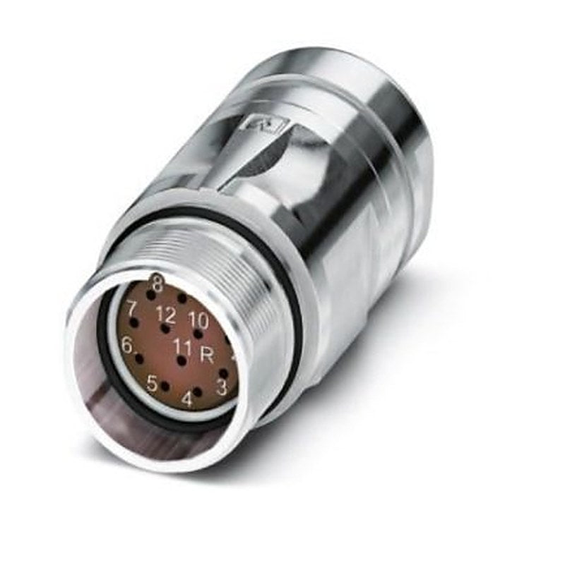 Phoenix Contact Circular Connector, 12 Contacts, Cable, M23 Connector, Socket, Female, IP67, CA Series
