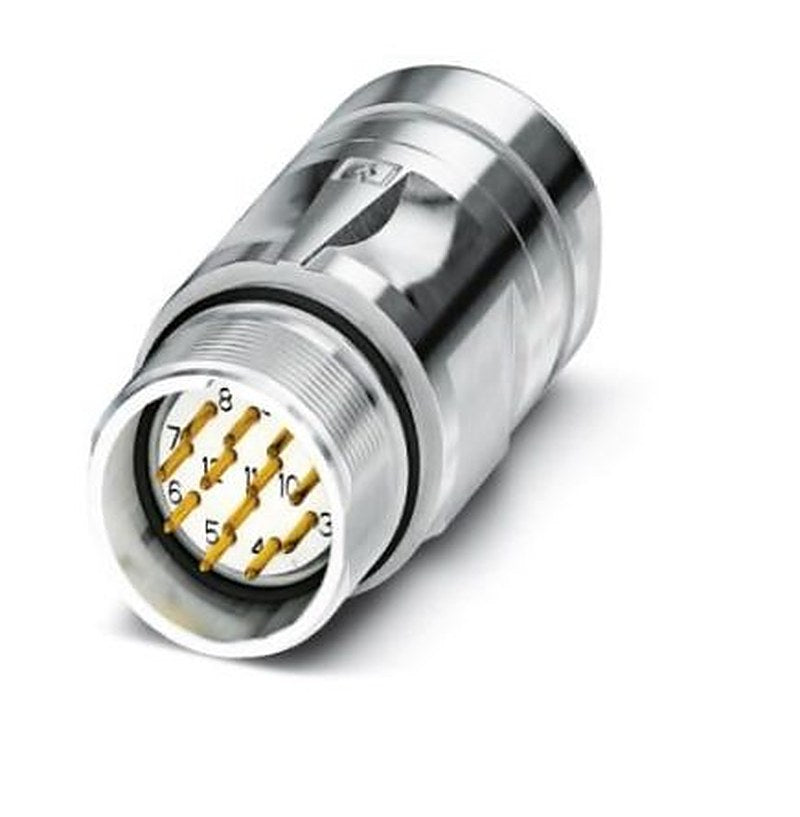 Phoenix Contact Circular Connector, 12 Contacts, Cable, M23 Connector, Plug, Male, IP67, CA Series
