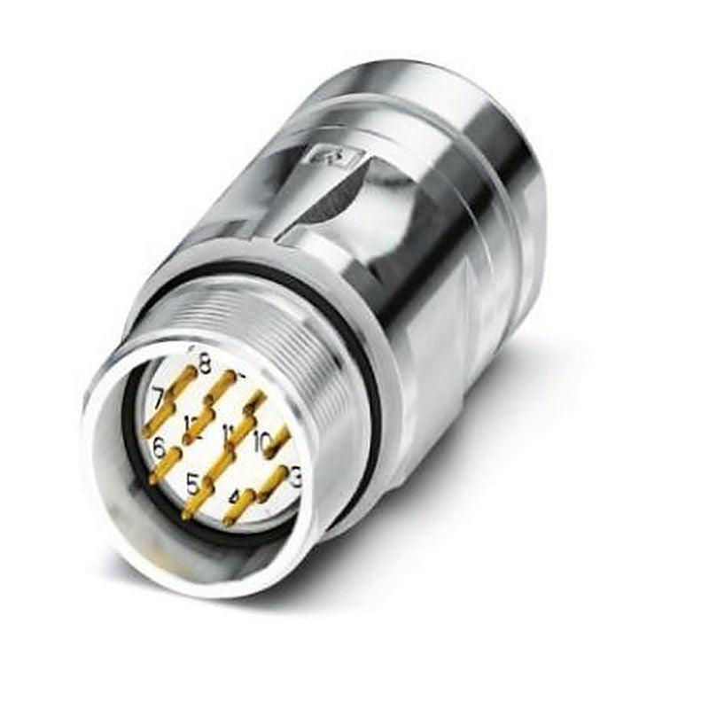 Phoenix Contact Circular Connector, 12 Contacts, Cable, M23 Connector, Plug, Male, IP67, CA Series