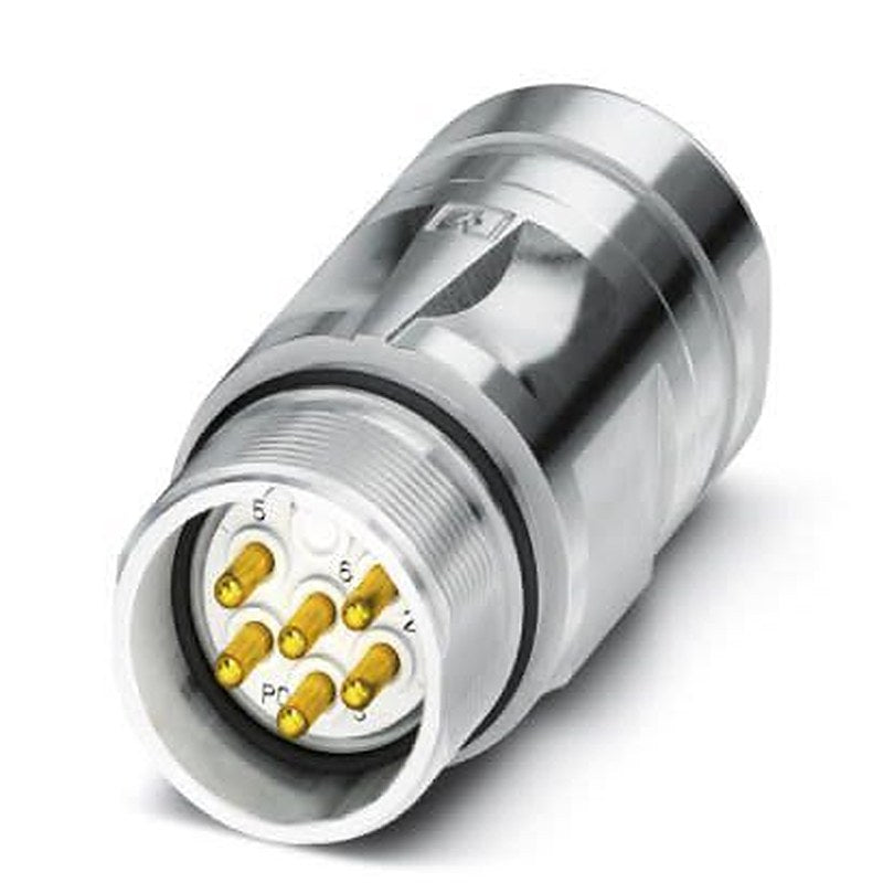 Phoenix Contact Circular Connector, 9 Contacts, Front, M23 Connector, Plug, Male, IP67, CA Series