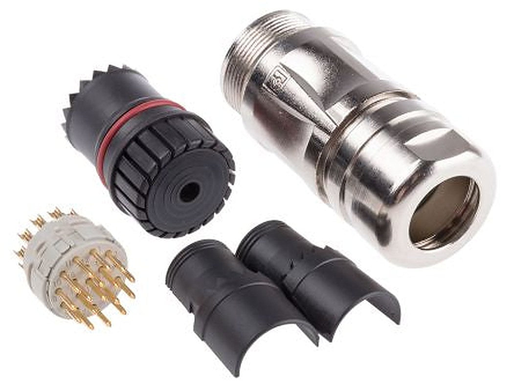 Phoenix Contact Circular Connector, 17 Contacts, Cable, M23 Connector, Socket, Male, IP67, CA Series