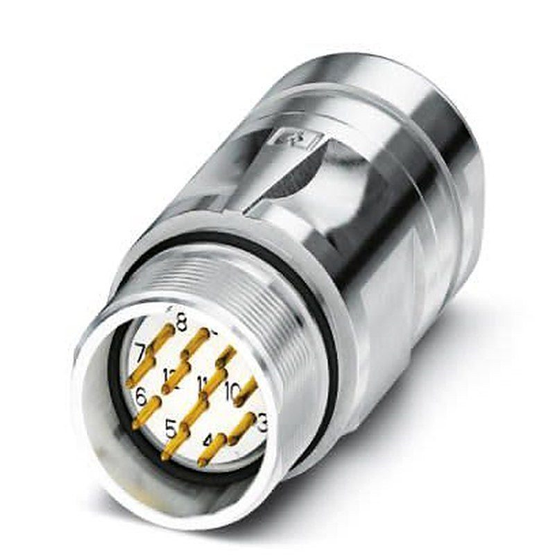 Phoenix Contact Circular Connector, 12 Contacts, Cable, M23 Connector, Plug, Male, IP67, CA Series