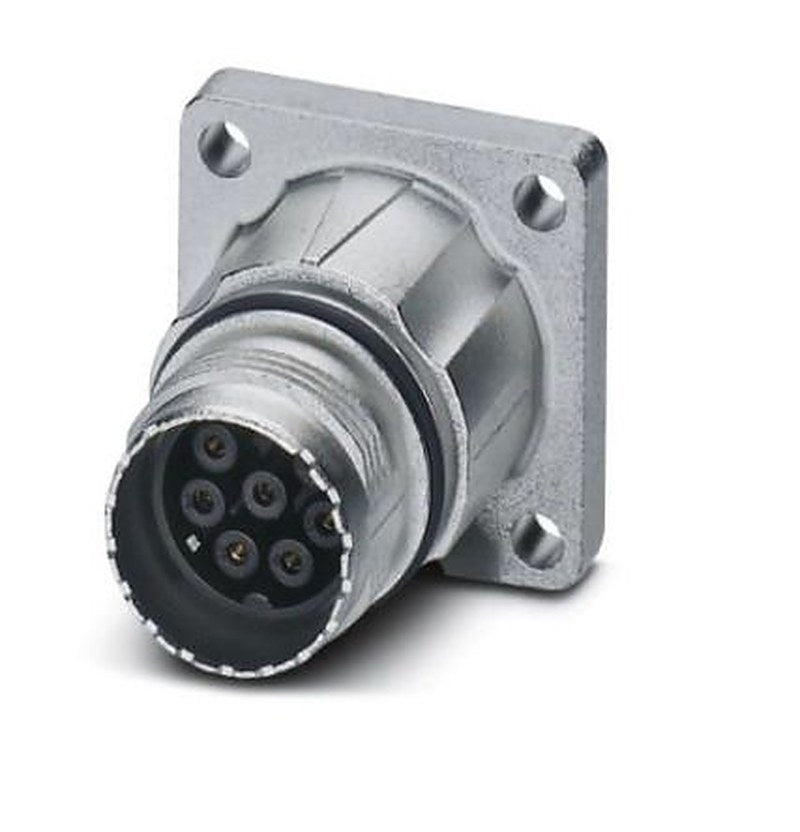 Phoenix Contact Circular Connector, 9 Contacts, Front, M17 Connector, Plug, Male, IP67, ST Series