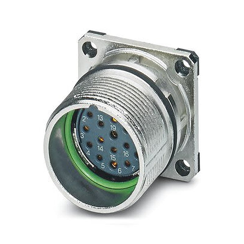 Phoenix Contact Circular Connector, 19 Contacts, Front, M23 Connector, Socket, Female, IP67, CA Series