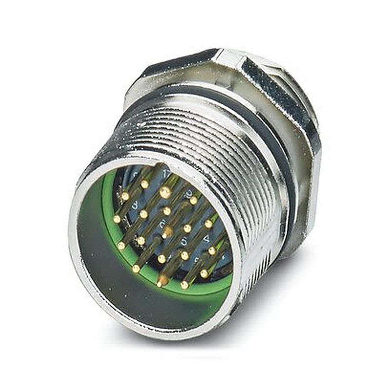 Phoenix Contact Circular Connector, 19 Contacts, Front, M23 Connector, Plug, Male, IP67, CA Series