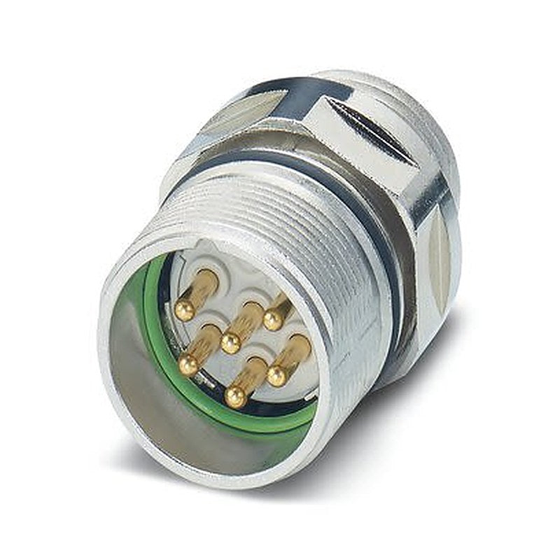 Phoenix Contact Circular Connector, 9 Contacts, Front, M23 Connector, Plug, Male, IP67, CA Series