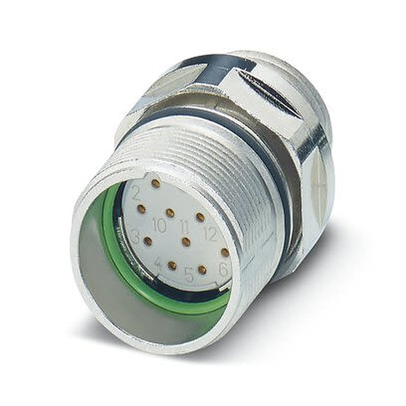 Phoenix Contact Circular Connector, 17 Contacts, Front, M23 Connector, Socket, Female, IP67, CA Series