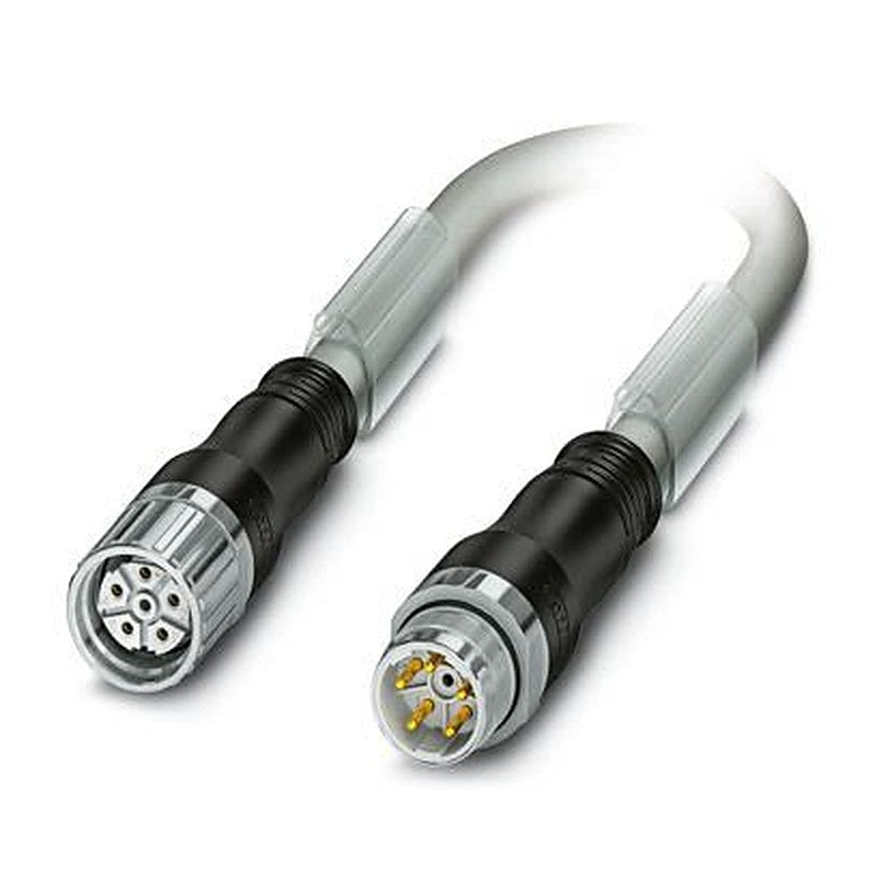 Phoenix Contact Female 4 way Straight to Male 4 way Straight Sensor Actuator Cable, 10 m