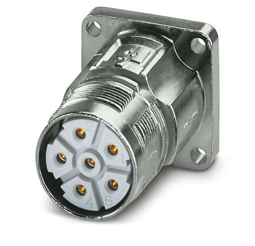 Phoenix Contact Circular Connector, 6 Contacts, Front, M23 Connector, Socket, Female, IP67, M23 PRO Series
