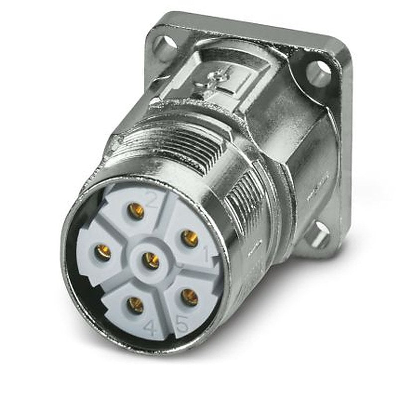 Phoenix Contact Circular Connector, 6 Contacts, Front, M23 Connector, Socket, Female, IP67, M23 PRO Series