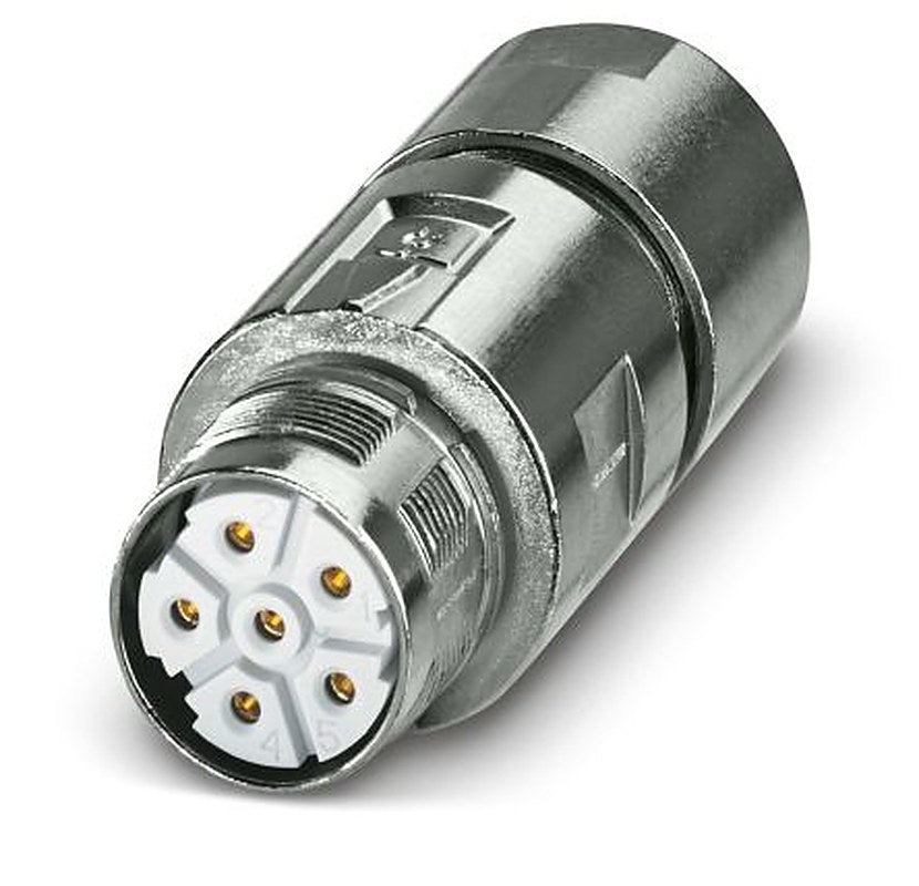 Phoenix Contact Circular Connector, 6 Contacts, Cable, M23 Connector, Socket, Female, IP66, IP68, M23-5ES198A9L24S