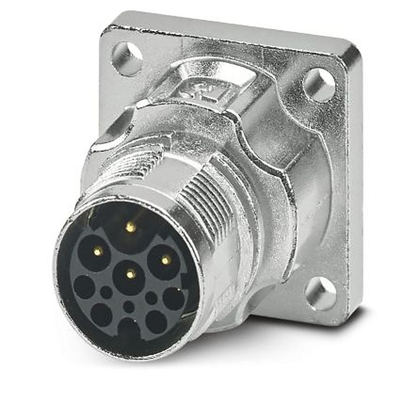 Phoenix Contact Circular Connector, 9 Contacts, Front, M17 Connector, Plug, Male, IP66, IP68, M17 PRO Series