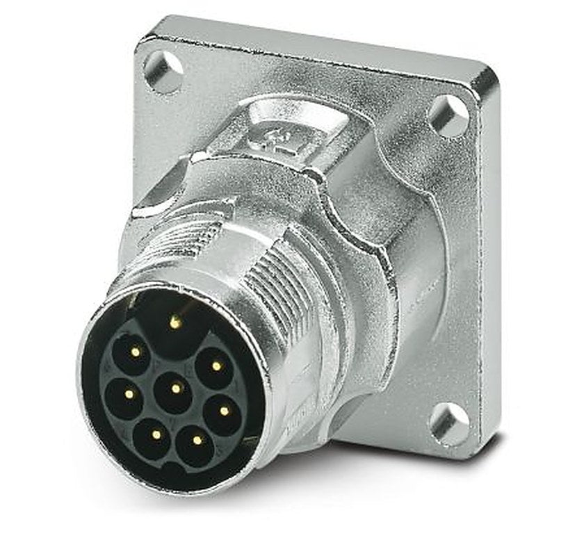 Phoenix Contact Circular Connector, 8 Contacts, Front, M17 Connector, Plug, Male, IP66, IP68, M17 PRO Series