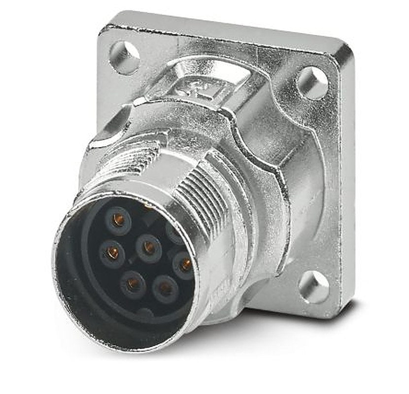 Phoenix Contact Circular Connector, 8 Contacts, Front, M17 Connector, Socket, Female, IP66, IP68, M17 PRO Series