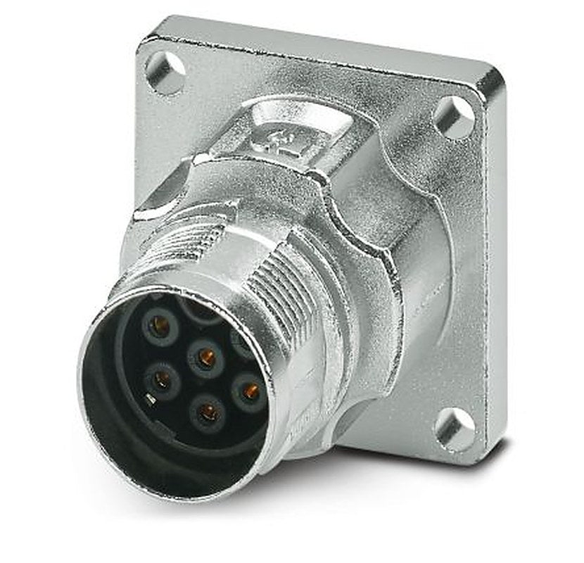 Phoenix Contact Circular Connector, 7 Contacts, Front, M17 Connector, Socket, Female, IP66, IP68, M17 PRO Series