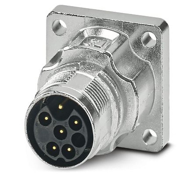 Phoenix Contact Circular Connector, 6 Contacts, Front, M17 Connector, Plug, Male, IP66, IP68, M17 PRO Series