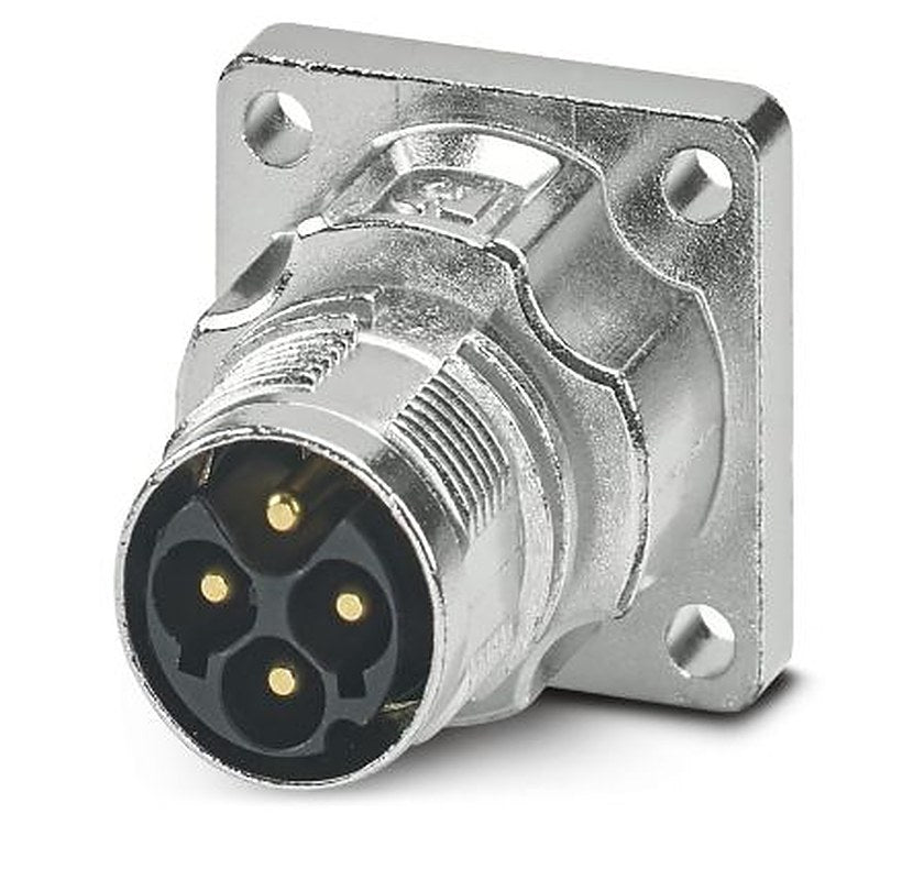 Phoenix Contact Circular Connector, 4 Contacts, Front, M17 Connector, Plug, Male, IP66, IP68, M17 PRO Series
