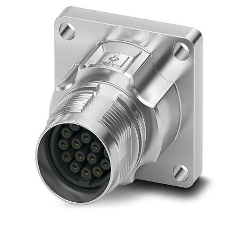 Phoenix Contact Circular Connector, 17 Contacts, Front, M17 Connector, Socket, Female, IP66, IP68, M17 PRO Series