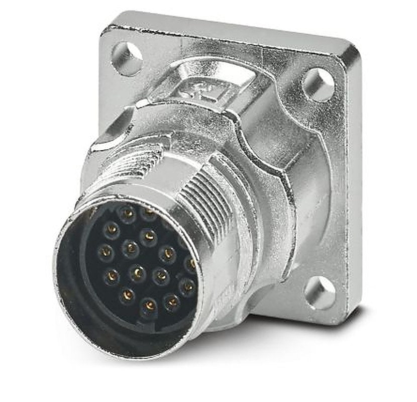 Phoenix Contact Circular Connector, 17 Contacts, Front, M17 Connector, Socket, Female, IP66, IP68, M17 PRO Series