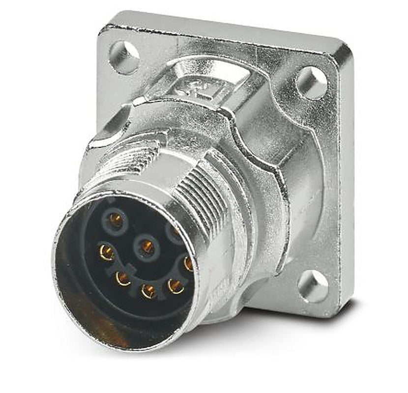 Phoenix Contact Circular Connector, 8 Contacts, Front, M17 Connector, Socket, Female, IP66, IP68, M17 PRO Series