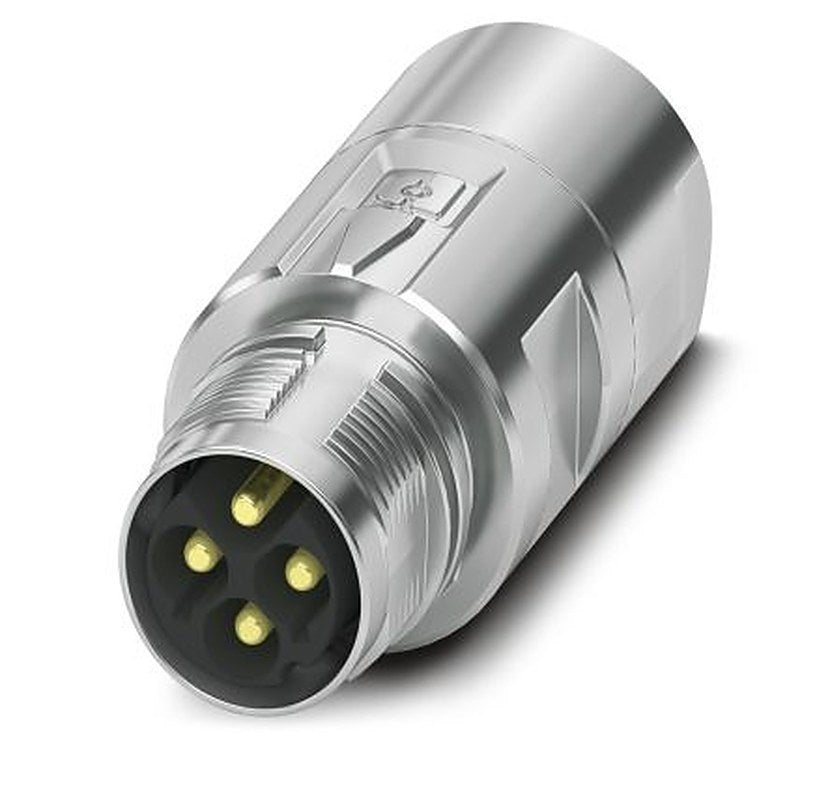 Phoenix Contact Circular Connector, 4 Contacts, Cable, M17 Connector, Plug, Male, IP67, IP68, M17 PRO Series