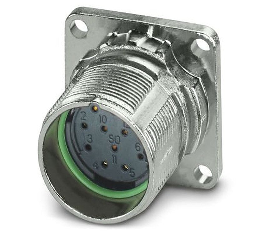 Phoenix Contact Circular Connector, 12 Contacts, Front, M23 Connector, Socket, Female, IP67, M23 PRO Series