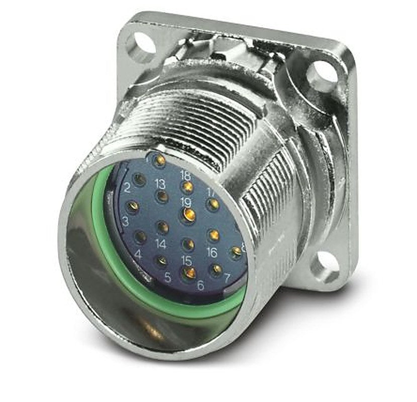 Phoenix Contact Circular Connector, 19 Contacts, Front, M23 Connector, Socket, Female, IP67, M23 PRO Series
