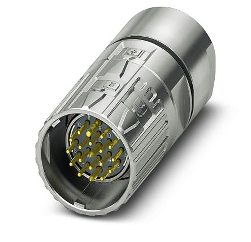 Phoenix Contact Circular Connector, 19 Contacts, Cable, M23 Connector, Plug, Male, IP66, IP68, M23 PRO Series