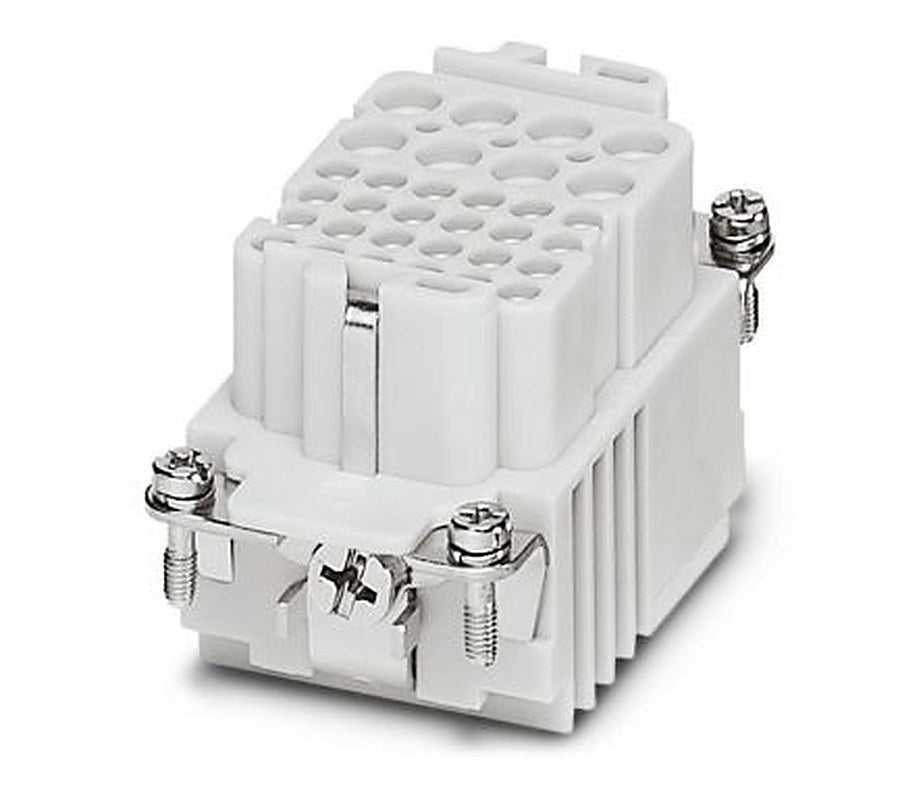 Phoenix Contact Heavy Duty Power Connector Insert, 16A, HC-K 8/24 EBUC Series Female, 32 Contacts