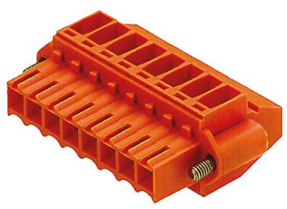 Weidmüller BL Series Pluggable Terminal Block, 4-Contact, 3.5 mm Pitch, 1 Row