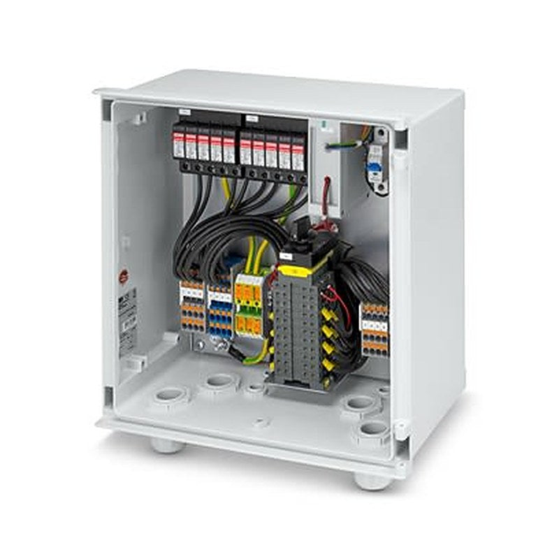 Phoenix Contact SOL Series White Polyester Reinforced with Fibreglass Junction Box, IP65, 200 mm, 400mm 400 mm