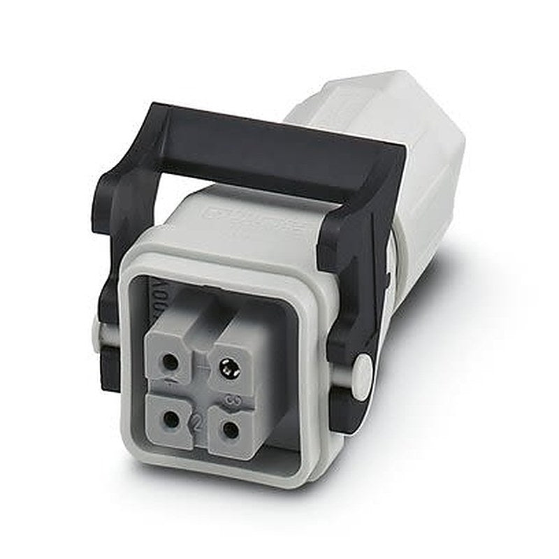 Phoenix Contact Heavy Duty Power Connector, 3 Way, 10A, HC Female, 230V