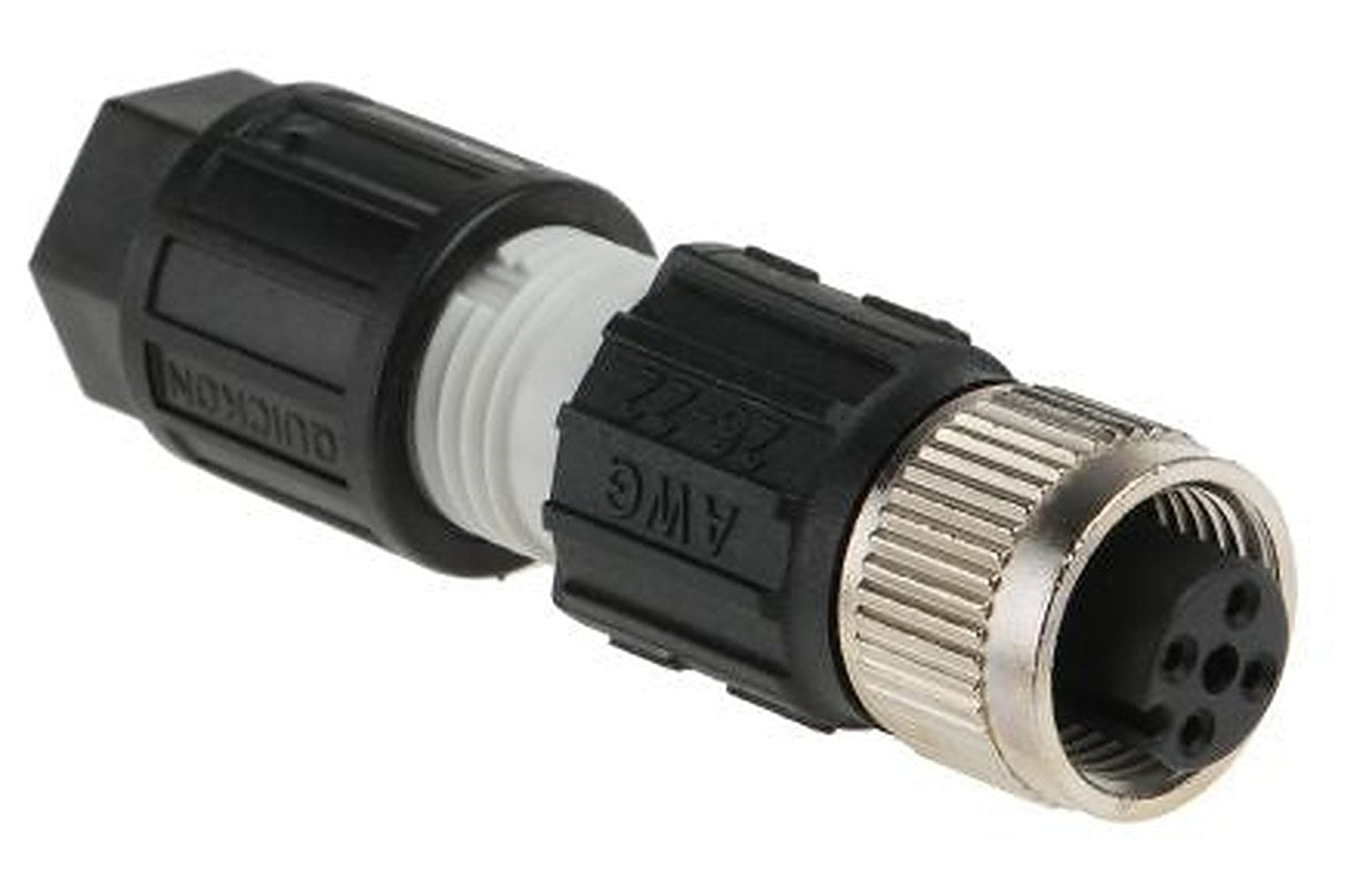 Phoenix Contact Circular Connector, 4 Contacts, Cable, M12 Connector, Plug, Female, IP67, SACC Series