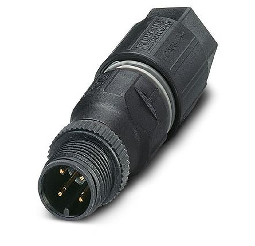 Phoenix Contact Circular Connector, 4 Contacts, Cable, M12 Connector, Plug, Female, IP65, IP67, SACC Series