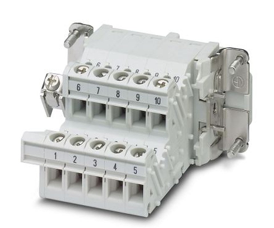 Phoenix Contact B10 Series Power Adapter, 10-Contact, 2 Row, 1648078