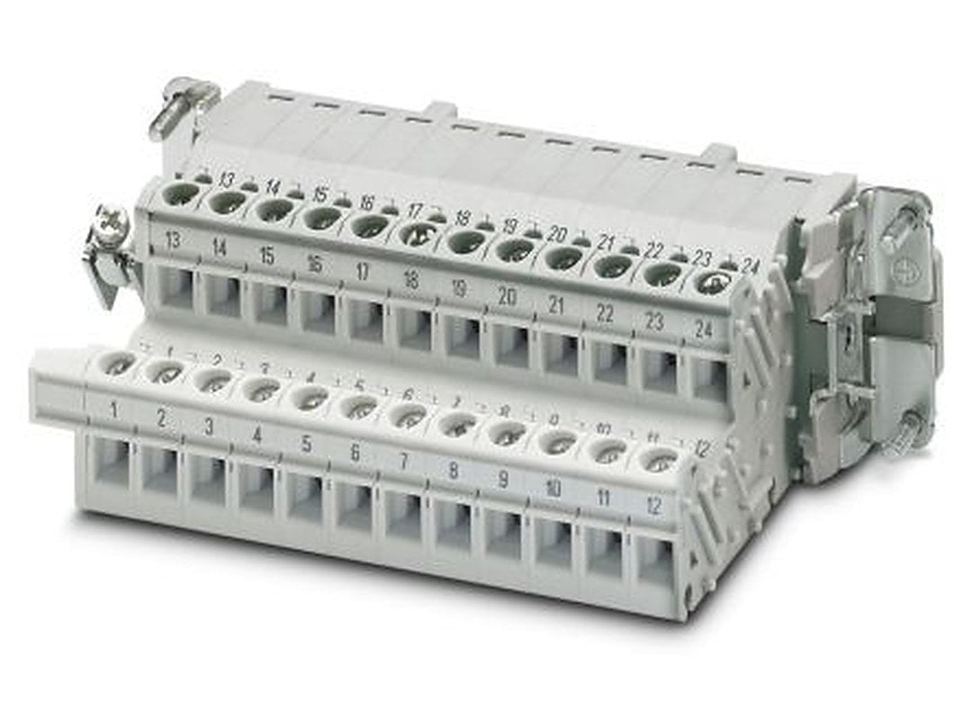 Phoenix Contact B24 Series Power Adapter, 24-Contact, 2 Row, 1648102