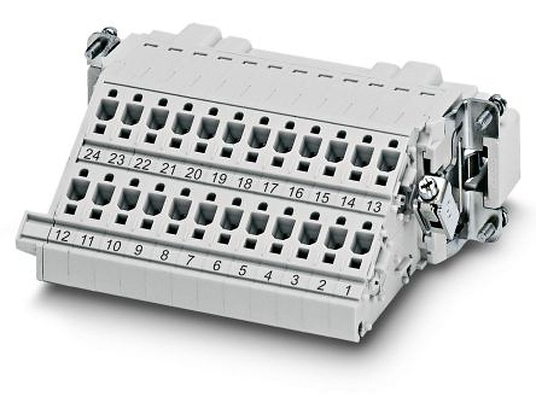 Phoenix Contact B24 Series Power Adapter, 24-Contact, 2 Row, 1648487