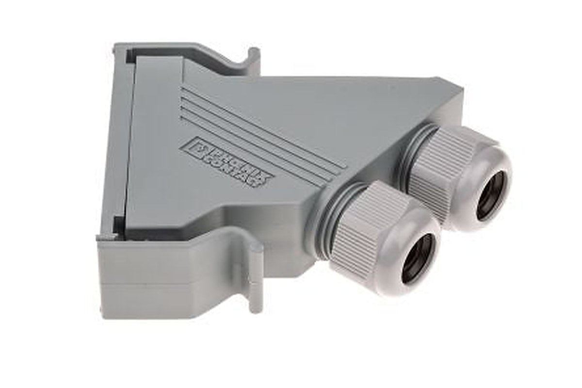 Phoenix Contact VS-25-SET-STD Series Polyamide 45° D-Sub Backshell, 25 Way