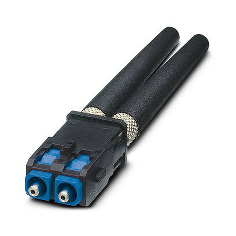 Phoenix Contact, FOC, SCRJ Multimode Fibre Optic Connector, POF 980/1000 μm Fibre Size, 1.5dB Insertion Loss