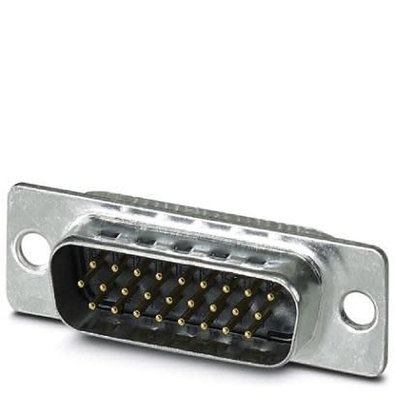 Phoenix Contact 26 Way Straight 1.98 mm Pitch Panel Mount D-Sub Connector Male