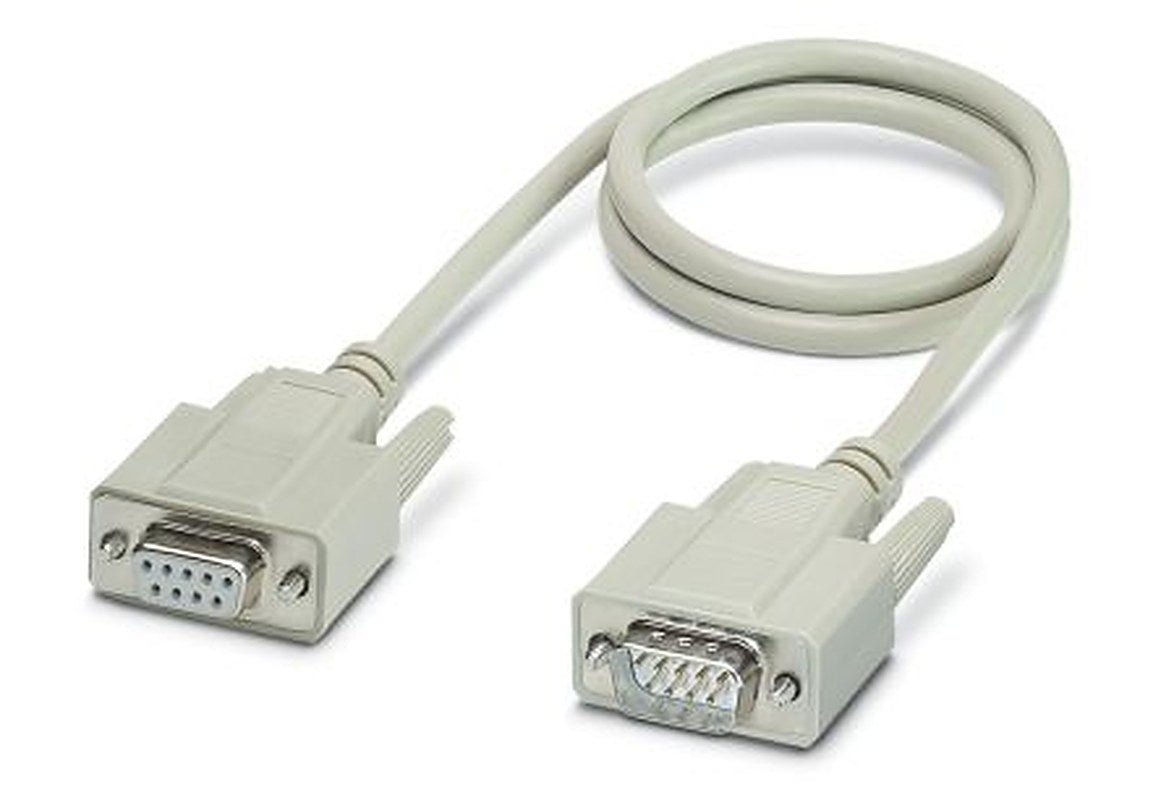 Phoenix Contact D-Sub D-Sub Connector Accessory Serial Cable, 2 m Polyvinyl Chloride