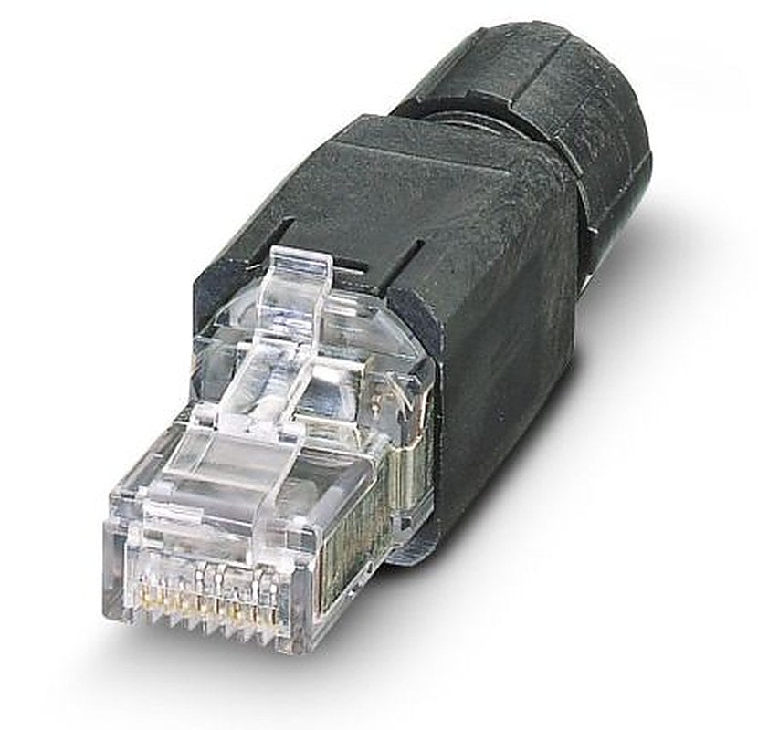 Phoenix Contact VS-08-RJ45-5-Q/IP20 BK Series RJ45 Connector Male, Cable, Cat5 Shielded Straight 1 Port 8 Way