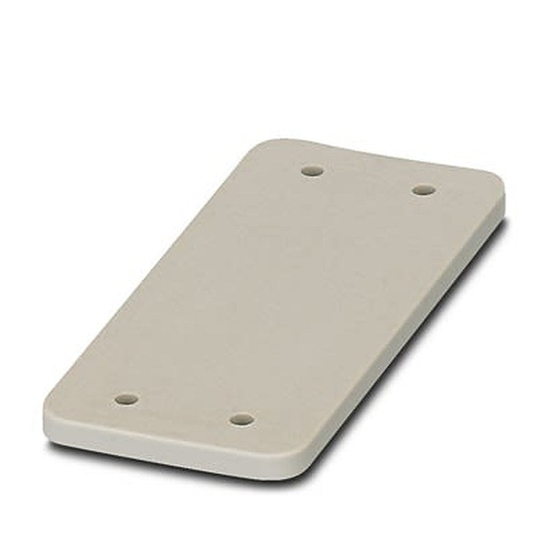 Phoenix Contact HC-B Series Polyamide Cover Plate for Use with Wall Cutouts 3.5 mm x 87 mm x 40mm