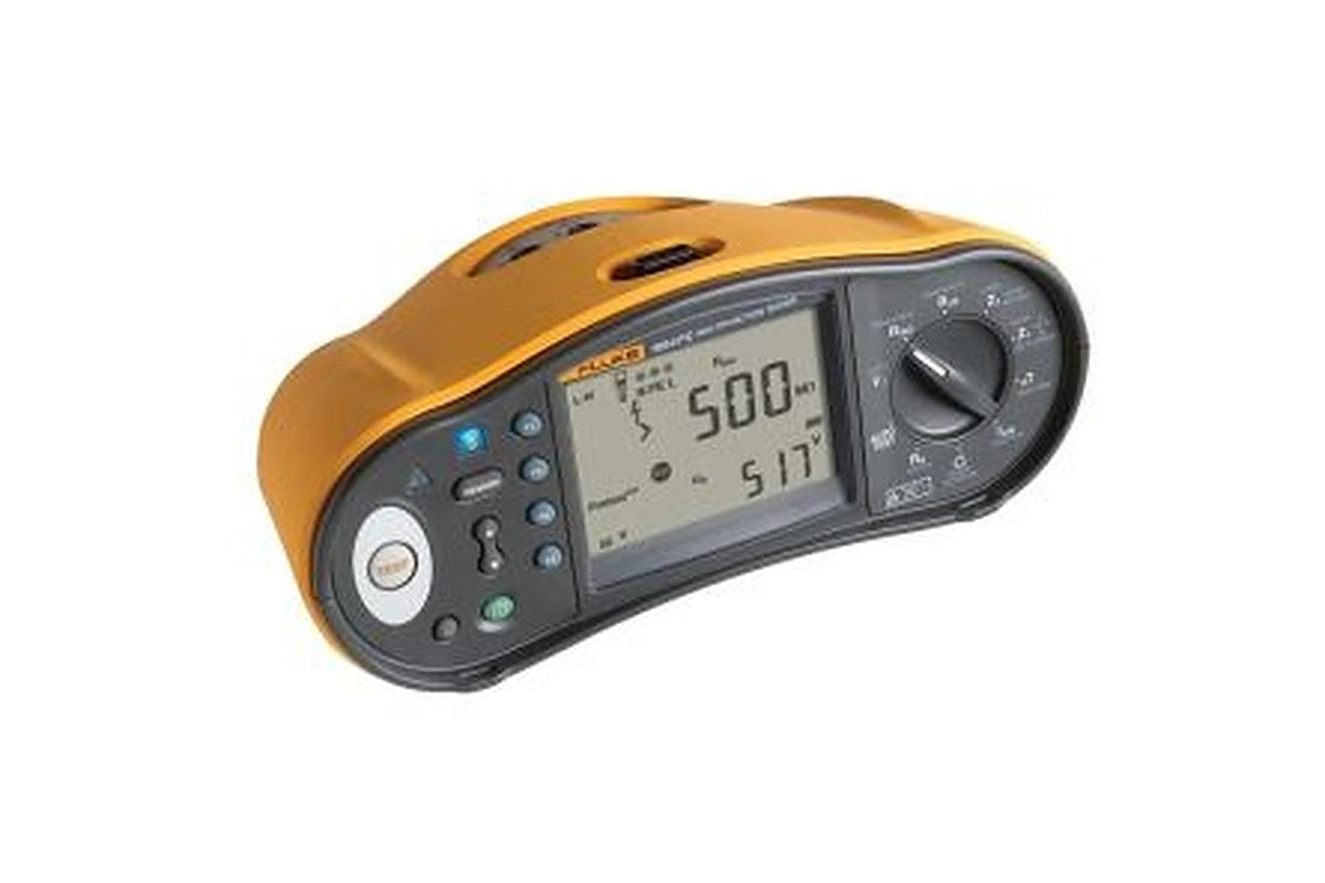 Fluke 1664 UK FTT Electrical Installation Tester Bundle 1000V Earth Resistance Measurement With USB