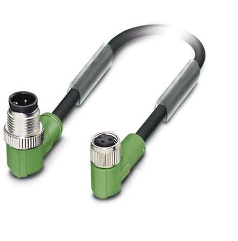 Phoenix Contact Male 3 way M12 to Female 3 way M8 Sensor Actuator Cable, 600 mm