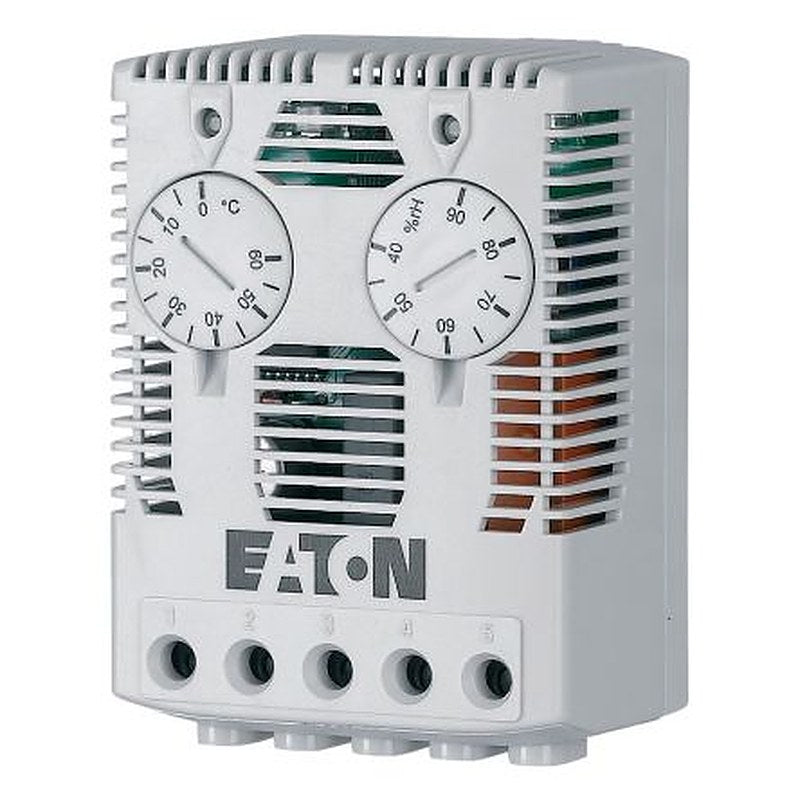 Eaton xE?ect E-FAN 1 NO/1 NC Thermostat, 8 A, 230V ac, 60 °C, 0 °C